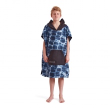 Nomadix Poncho Aqua with Hood (soft, quick-drying, no sticking of sand/pet hair) blue 89x79cm Children